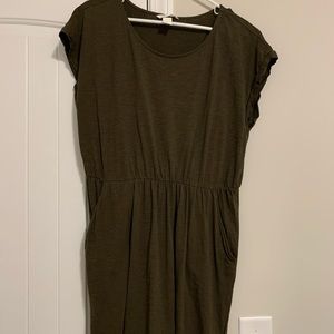 H&M olive green tunic/dress
